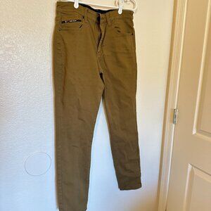 Fried Denim Men's Slim Khaki Casual Dress Pants Size 34x32